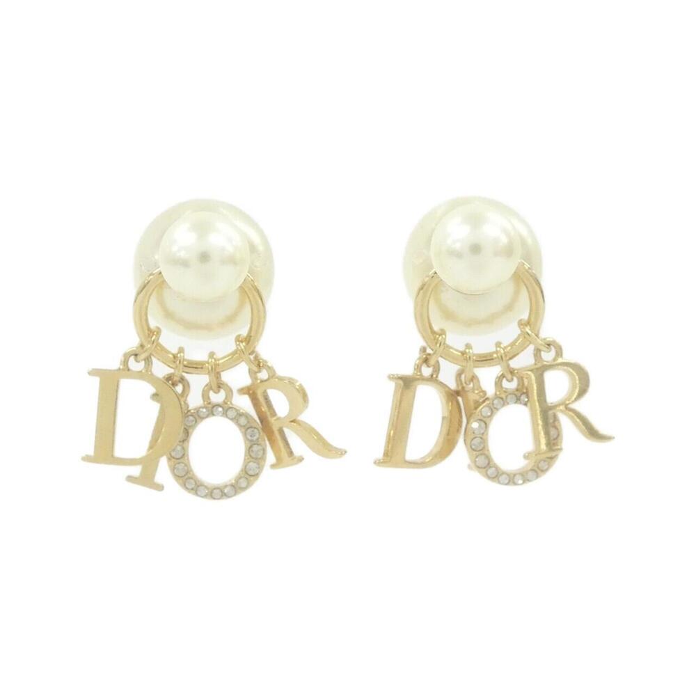 DIOR White Earrings